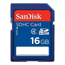 Sandisk Tarjeta De Memoria Sd Hc De 16 Gb -sdsdb-016g