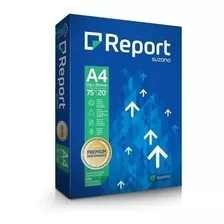 Papel Sulfite A4 75g Premium 2500 Folhas Report 20lb