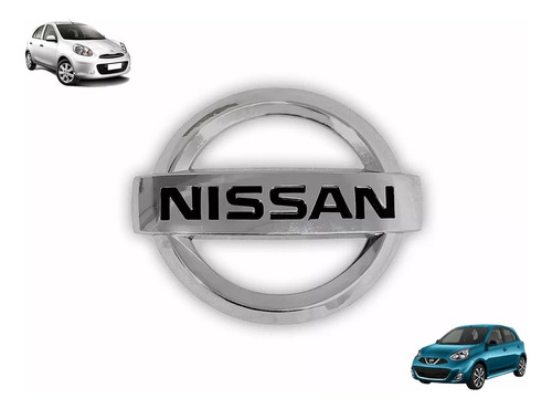 Emblema Delantero De Parrilla Nissan Versa 2015 Al 2018 Foto 2