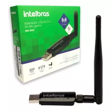 Adaptador Wifi Usb Intelbras Iwa3001 Para Dvr Mhdx1108 C/ Nf