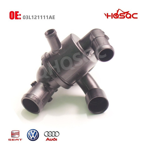 03l121111ae Termostato De Agua Vw Jetta Caddy Passat Audi Foto 5