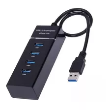 Expansor Hub Usb 3.0 4 Portas Com Led Super 5.0 Gbps 49