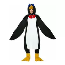 Disfraz De Pingüino Ligero Rasta Imposta, Negro / Blanco, T