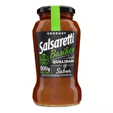 Molho De Tomate Pronto Basílico Salsaretti Vidro 500g