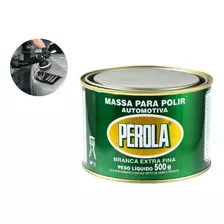 Massa De Polir Automotiva Branca Extra Fina N2 Perola - 500g