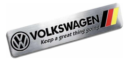 Insignia Emblema Volkswagen Motorsport Great Thing Going Foto 2
