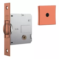 Fechadura Tetra Rolete Pivotante Quadrada 1005 Rose Stam