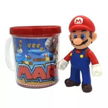 Super Mario Bros Com Caneca Decoração Para Video Youtube