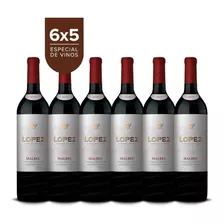 Vino Lopez Malbec Promo 6 X 5