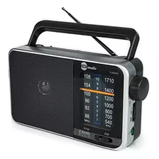 Hdi De Audio Portátil Con El Hogar Retro Am - Fm Radio + Tom