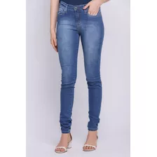 Calça Feminina Jeans Básica Polo Wear Jeans Médio