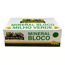 Bloco Mineral Afia Bico Para Pássaros - Caixa Com 24 Uni.