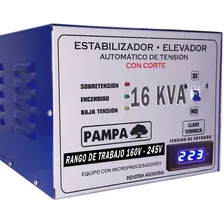 Elevador Automático De Tensión 16 Kva Pampa Estabilizado Cuo