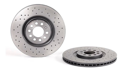 2 Discos Brembo Hiperventilados Hierro Tt Quattro L4 00 A 06 Foto 4