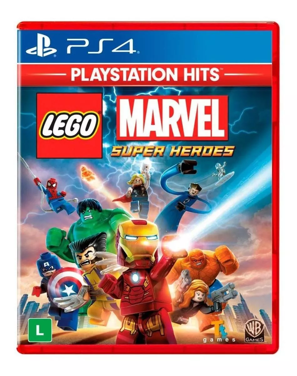Lego Marvel Super Heroes Warner Bros. Ps4  Físico