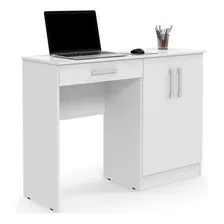 Escrivaninha Patrimar Móveis Mesa De Computador Space Madeira De 1200mm X 815mm X 410mm Branco