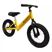 Bicicleta Rin 12 - Impulso/balance/sin Pedales Bmx Sforzo Color Amarillo