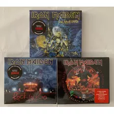 3 Cds Iron Maiden Live After Death Rock In Rio Mexico City
