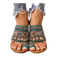 Zapatillas De Verano, Estilo Boho, Estilo Étnico, Sandalias