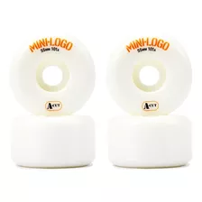 Roda Importada Mini Logo Skate Branca A-cut 101a Original