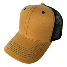 Gorras Curva Malla Acrilico Lisa Para Bordar (ajustable)