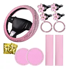 Funda Protector Cubre Volantes Universal Diamante Mujer Set