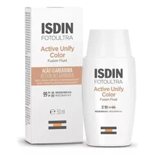 Protetor Solar Facial Isdin Active Unify Color Fps 99 50ml -