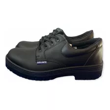 Bototo De Seguridad Negro Tipo Zapato Ideal Para Guardias