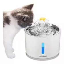 Bebedouro Fonte Gato Cão Gato Filtragem Purificação Pet 2,4l