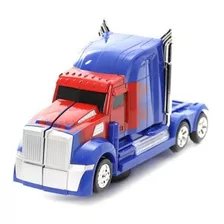 Caminhão Optimus Prime Transformers Musical