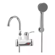 Grifo Llave Agua Caliente Electrica Con Ducha