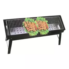 Parrilla Brasera Brochetera Asador Plegable Portatil 60x20cm