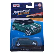 Carrito Maisto Mini Copper S Verde Nuevo Adventure Force