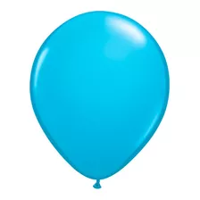 Balão Bexiga Tamanho 9 Azul Claro 50 Unidades