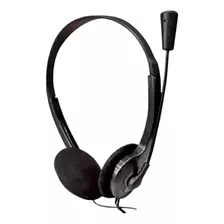 Headset Home Office Com Microfone Cabo P2 Chinamate Cm40 Pre