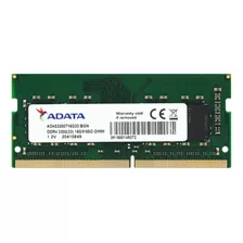 Memoria Ram Adata 16gb 3200hz Laptop Gamer