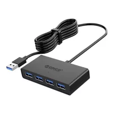 Hub 4 Puertos Usb 3.0 Cable Extensión 1.5m Pc Mac Orico Andr