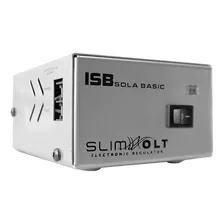 Regulador Isb 1300va 700 Watts Slimvolt Metalico 4 Contactos