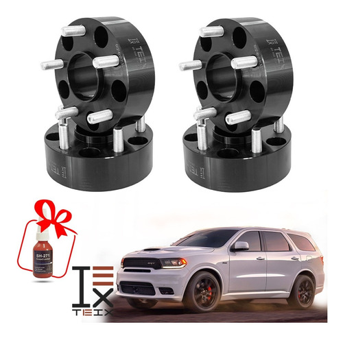 Kit Espaciadores Dodge Durango 2011-2022 2 PuLG 5/127 Cb71.5 Foto 2