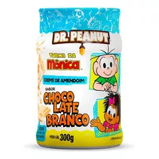 Creme De Amendoim Choc Branco 300g Turma Da Mônica Dr Peanut