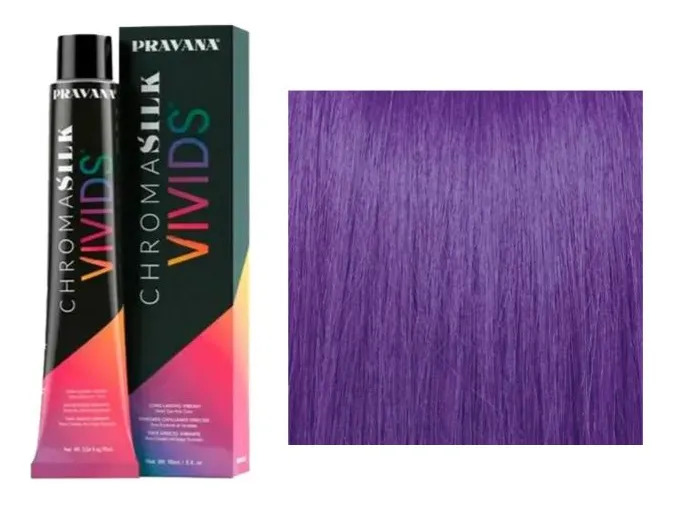 Tinta Fantasia Pravana Chromasilk Vivids 90g Grape
