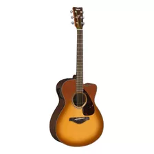 Guitarra Acústica Yamaha Fg/fgx Fsx800c Para Diestros Sand Burst Brillante