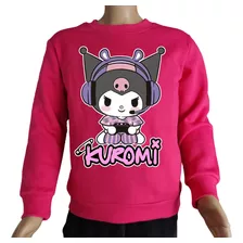 Buzo Canguro Kuromi Melody Hello Kitty En 5 Bellos Colores