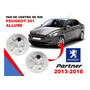 Kit De 4 Centros De Rin Peugeot 301 Active 2013-2018 60 Mm