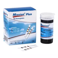 Tiras Cintas Reactivas Medidor De Hemoglobina Mission X 50