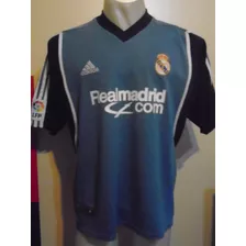 Camiseta Real Madrid España 2001 2002 Figo #10 Portugal T. L