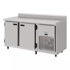 Balcão Refrigerado Encosto De Inox 2 Portas 1,50 Mts Kofisa