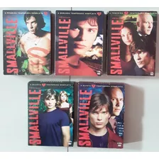 Smallville 05 Boxs Temporadas 01 A 05 Em 30 Dvds Originais