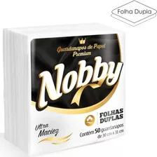 Guardanapo Papel Folha Dupla Grande Ultra Macio Kit/60pc