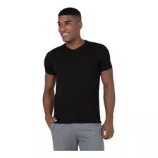 Kit 2 Camiseta Básica Masculina Malwee Gola V Algodão 4422 